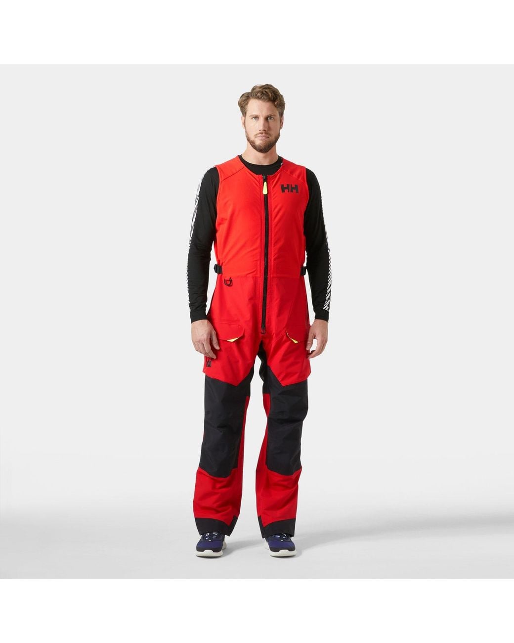 Helly Hansen Red Aegir Race Salopette 2.0 for men