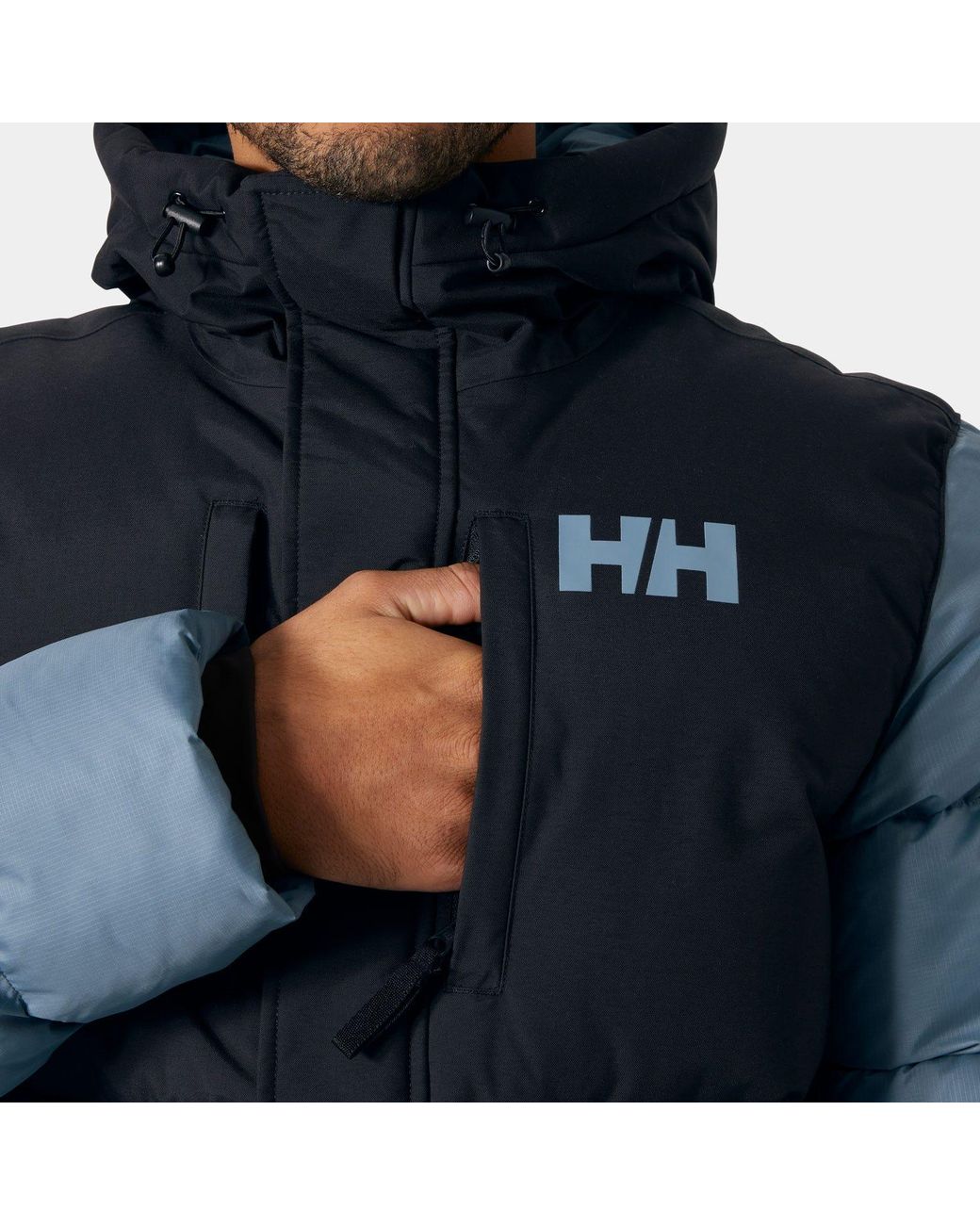 Helly Hansen Blue Active Puffy Long Jacket for men