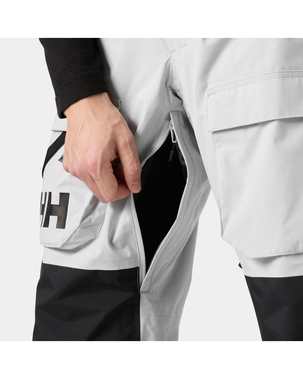 Ullr D Bib Shell Pants Helly Hansen de color Black