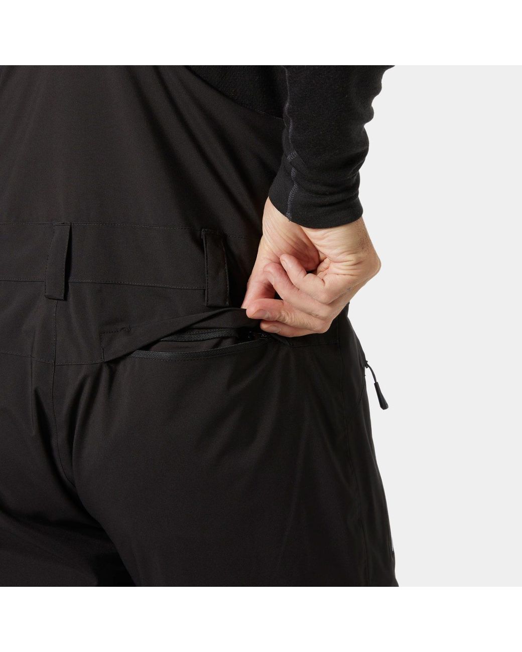 Helly Hansen Black Legendary Insulated Bib Pant for men