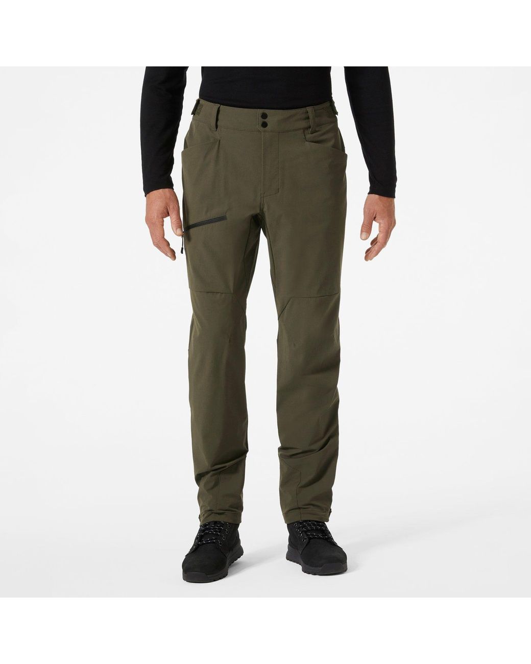 Helly Hansen Green Blaze Softshell Trousers for men