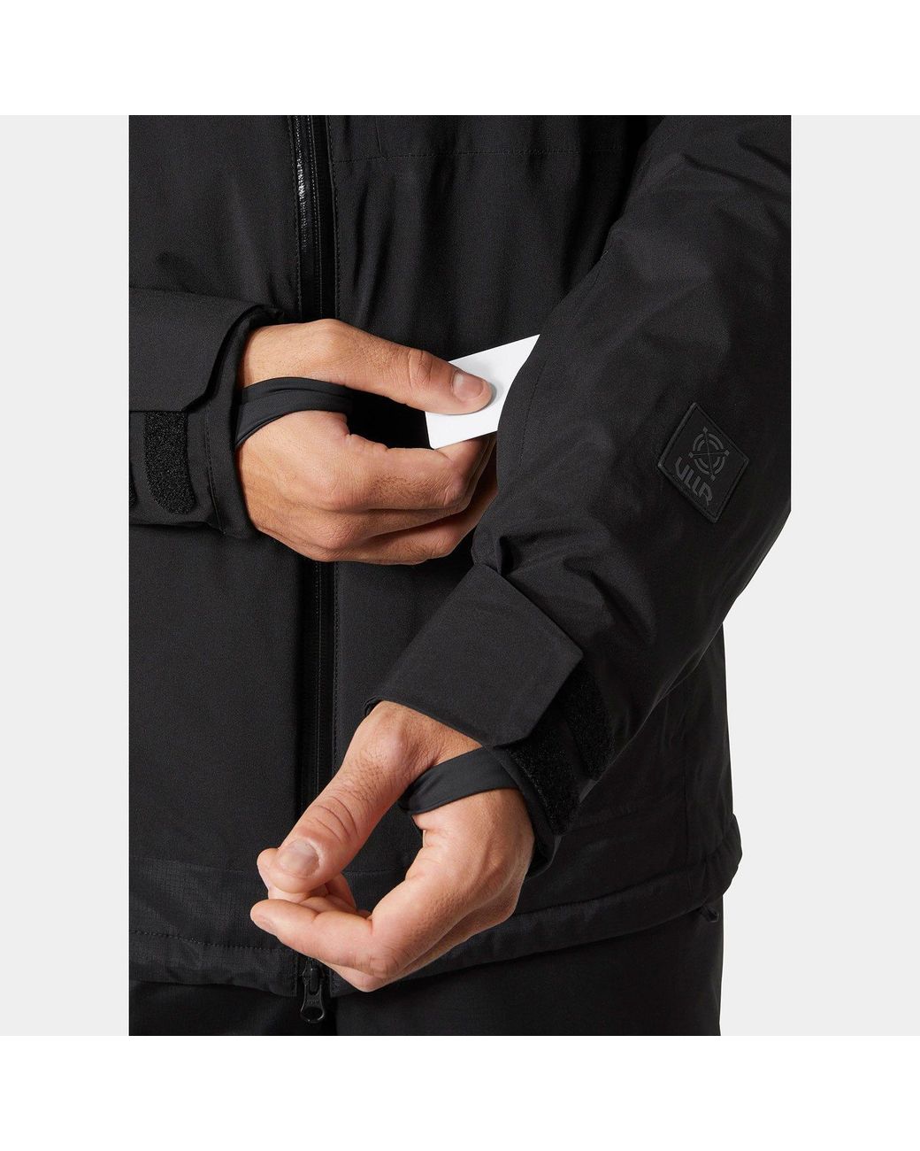 Helly Hansen Black Powdreamer 2.0 Jacket for men
