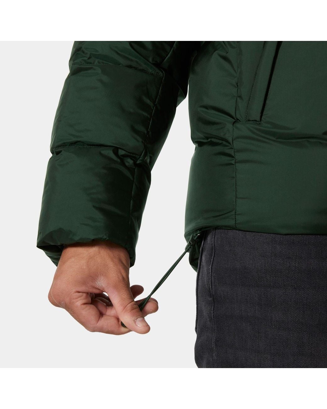 Helly Hansen Green Active Winter Parka for men