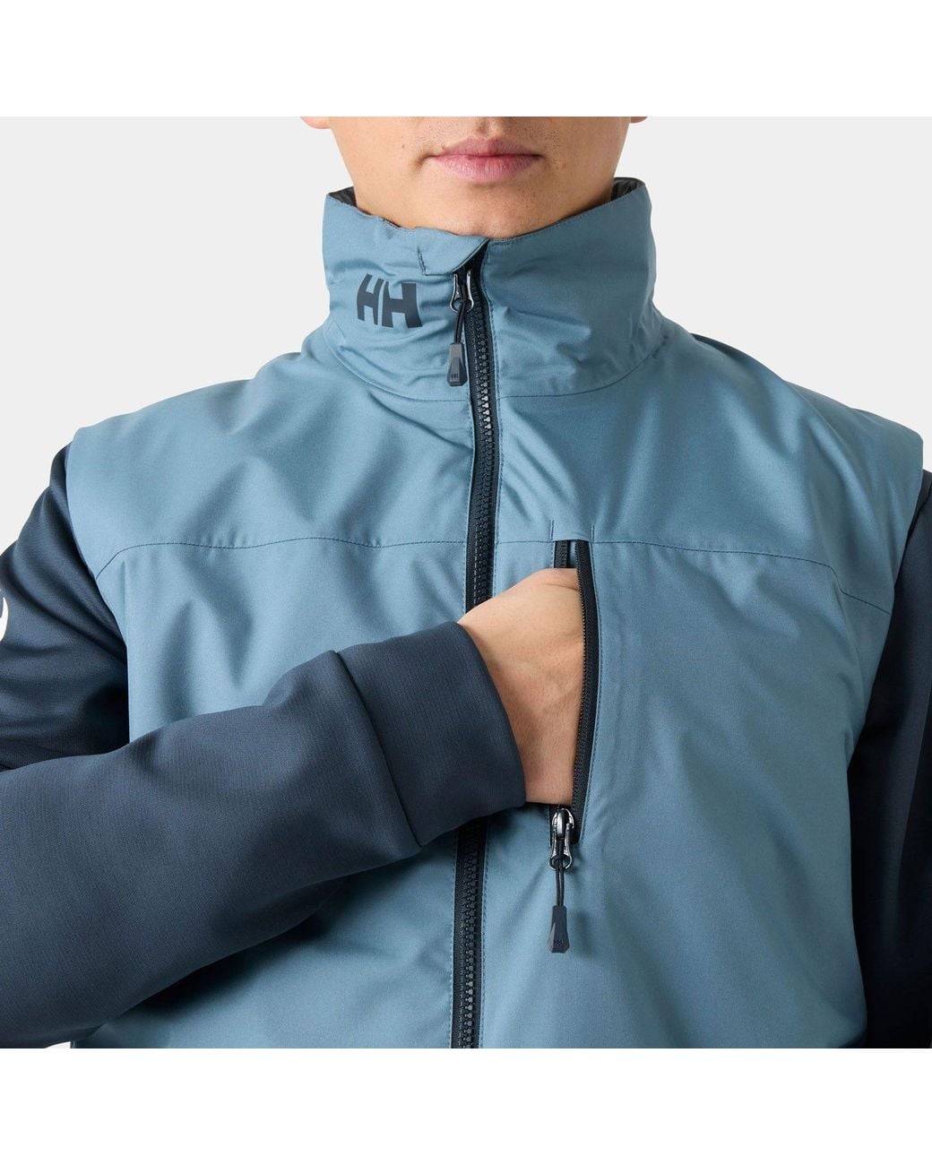 Crew Pile Vest Helly Hansen de hombre de color Blue