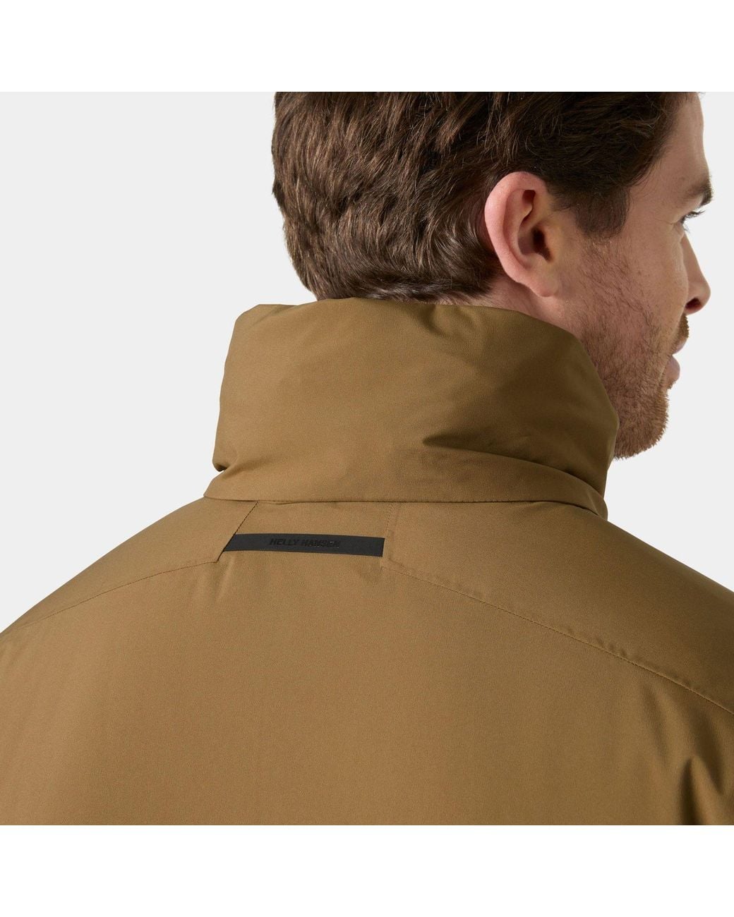 Helly Hansen Brown Hp Racing Lifaloft Hooded Jacket for men
