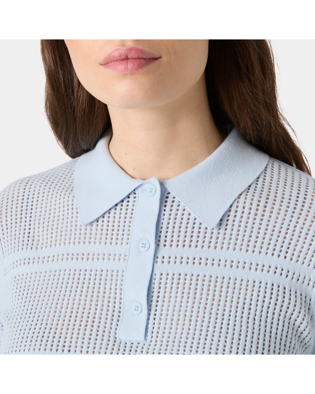 Helly Hansen Blue Salt Knit Polo