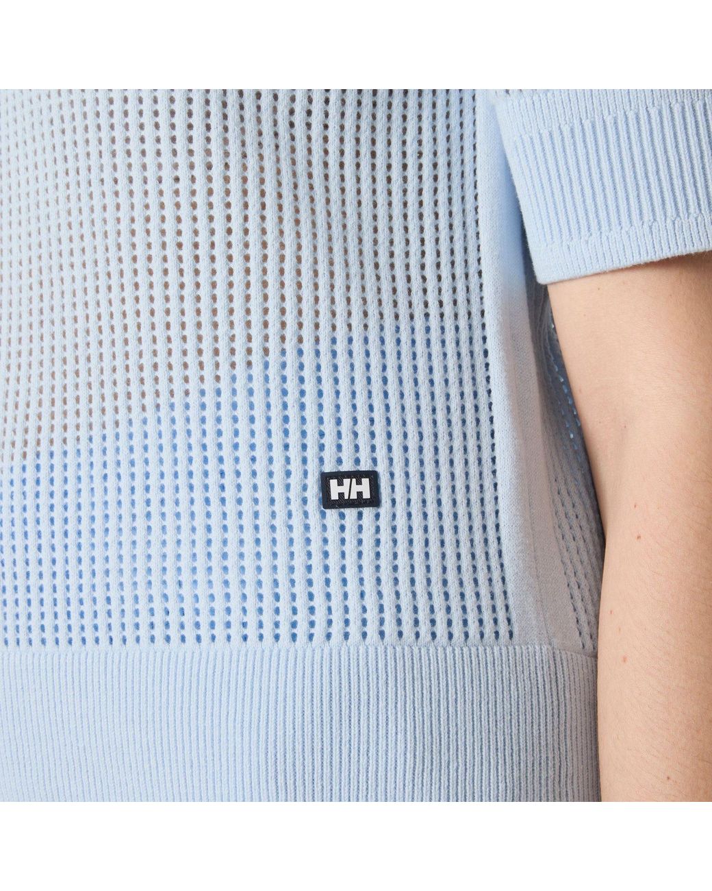 Helly Hansen Blue Salt Knit Polo