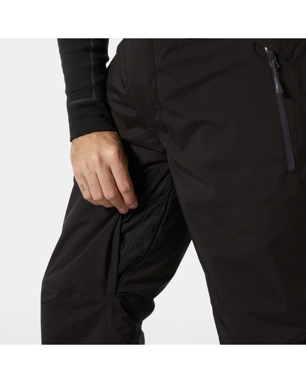Helly Hansen Black Legendary Insulated Bib Pant for men
