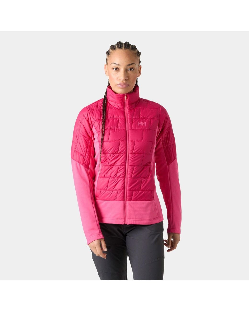Helly Hansen Red Lifaloft Hybrid Insulator Jacket