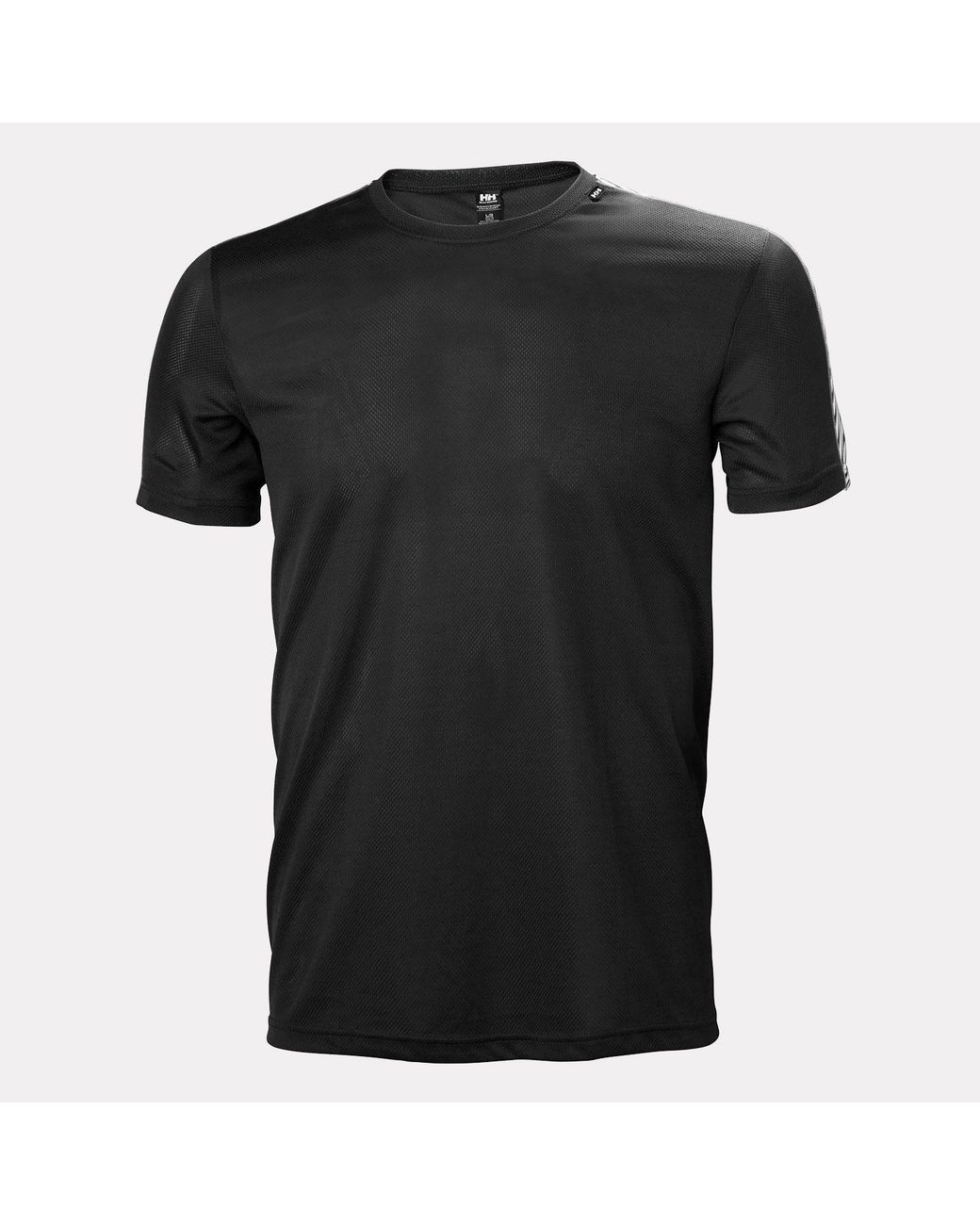 Helly Hansen Black Hh Lifa Quick-Dry Baselayer Tshirt for men
