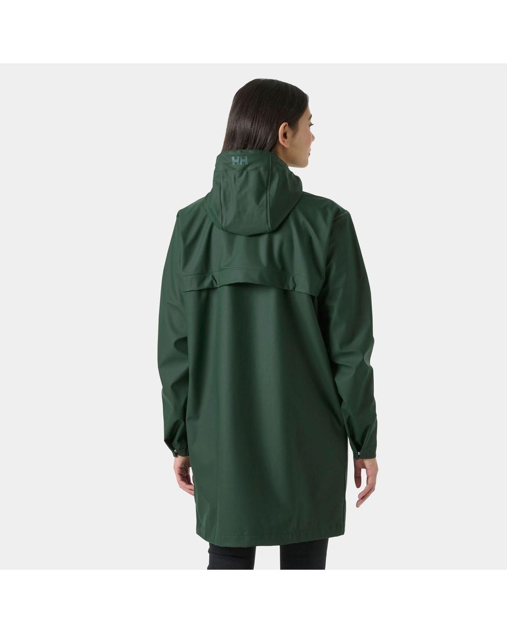 Helly Hansen Green Moss Waterproof Rain Coat
