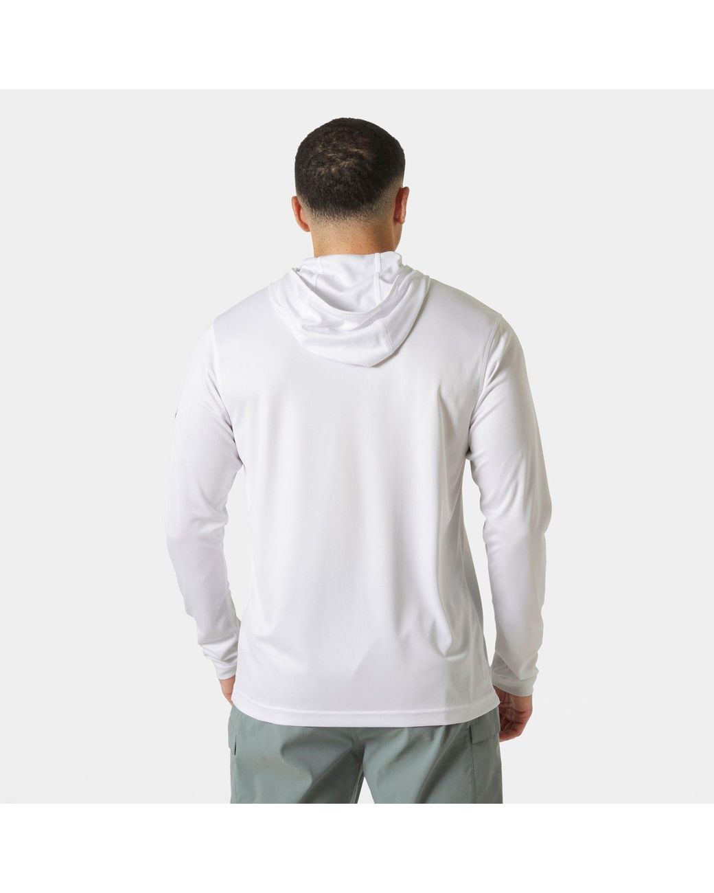 Helly Hansen White Helly-hansen Hh Tech Hoodie Hooded Sweatshirt for men