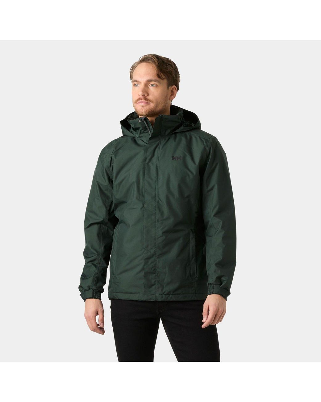 Helly Hansen Green Dubliner Insulated Lightweight Jacket for men