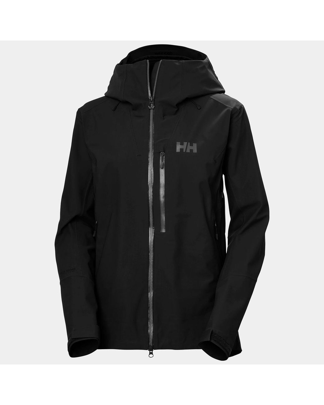 Helly Hansen Black Verglas Backcountry Ski Shell Jacket