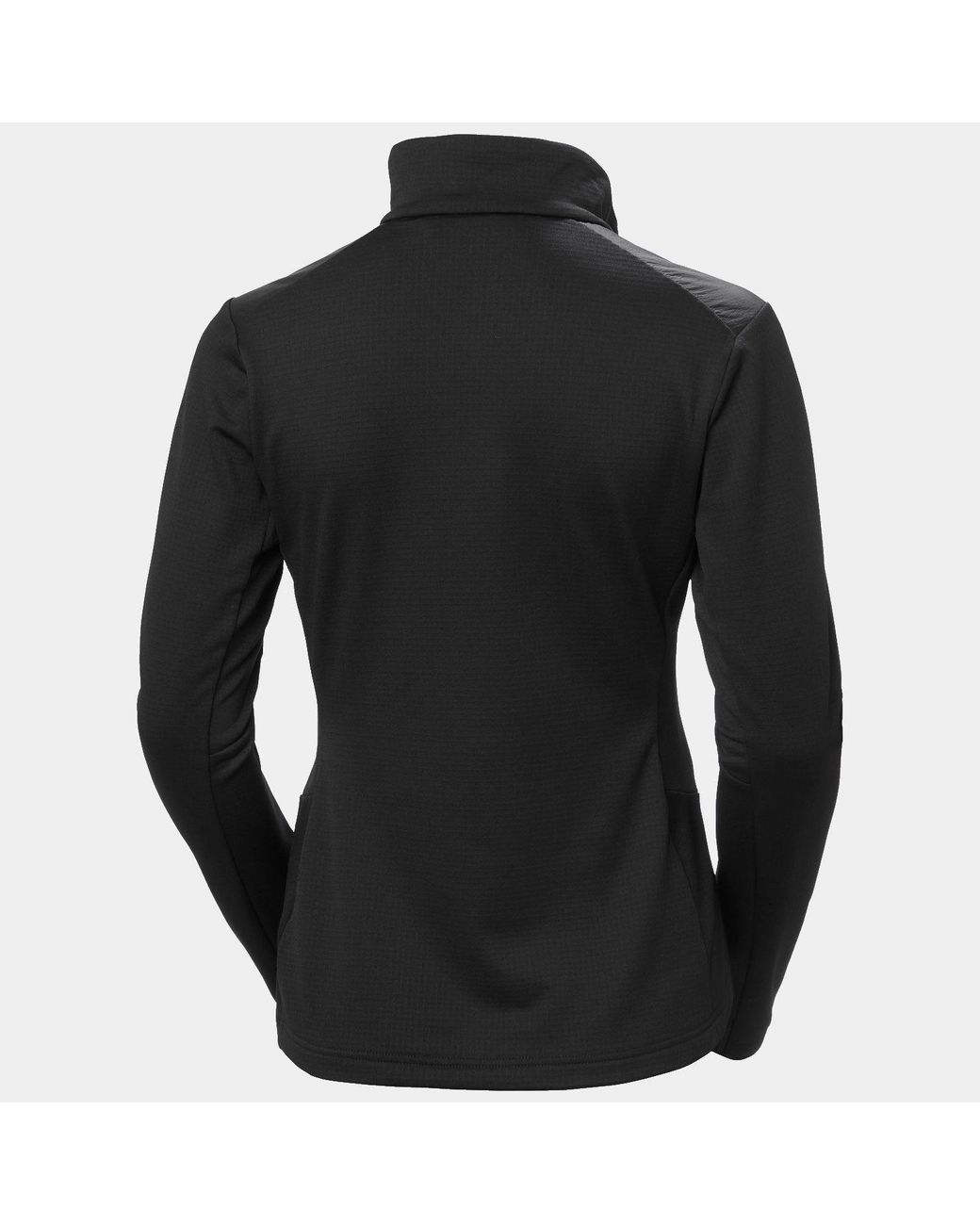 Helly Hansen Black Versalite Hybrid Fleece Jacket