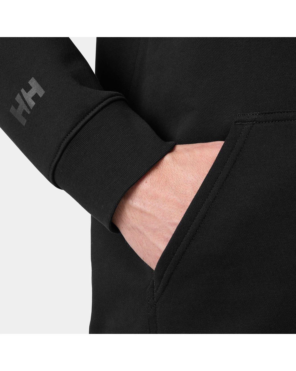 Helly Hansen Black Shoreline Hoodie for men