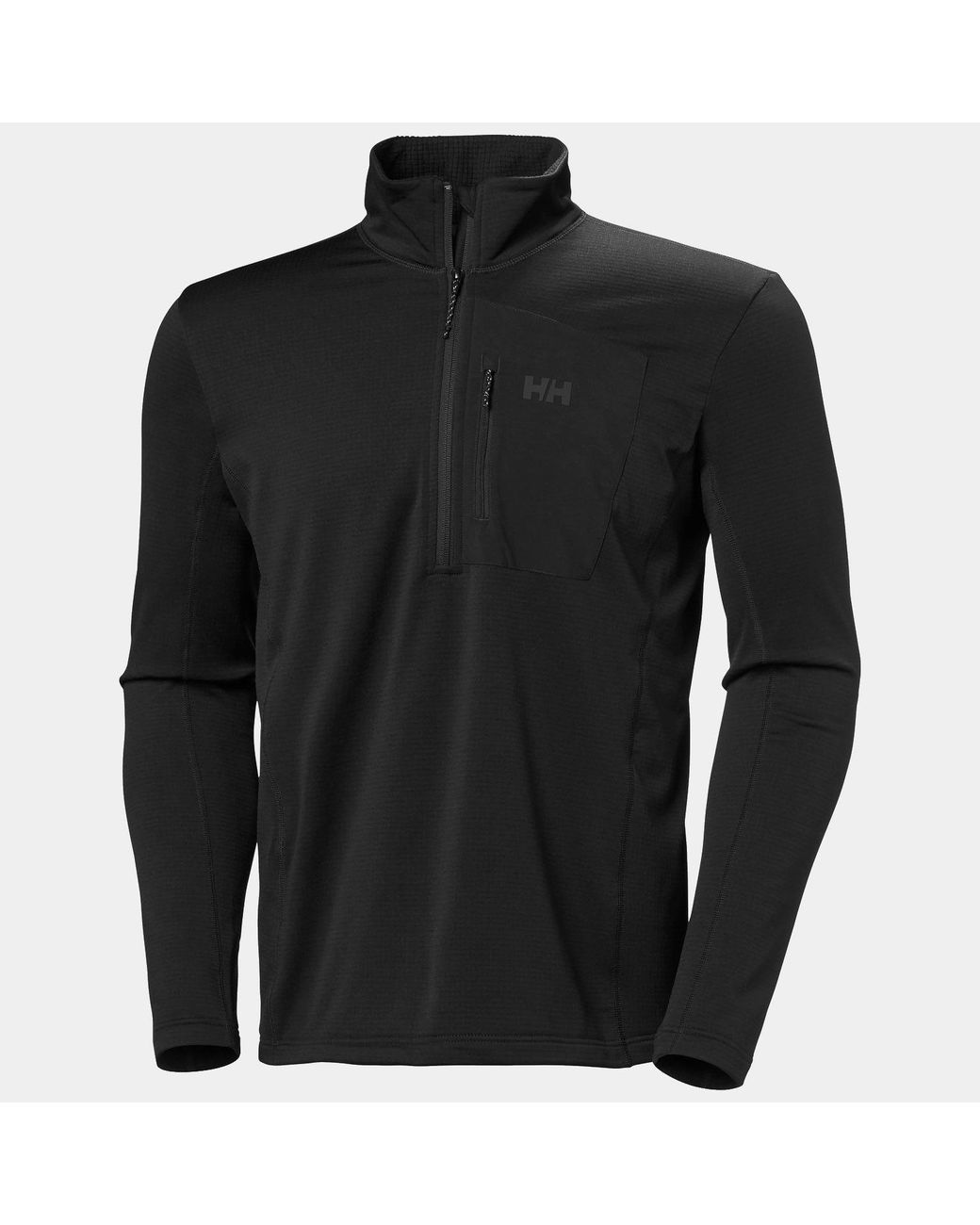 Helly Hansen Black Versalite Half Zip Fleece for men