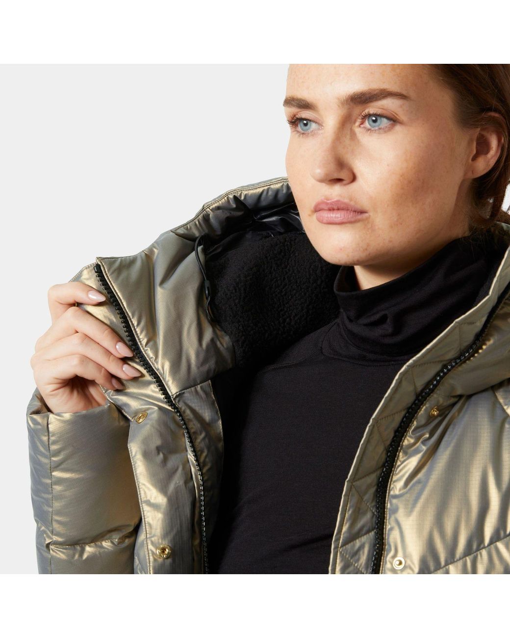 Helly Hansen Green Winter Bliss Down Jacket