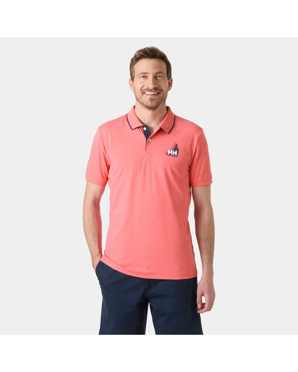 Helly Hansen Red Hp Figari Polo for men