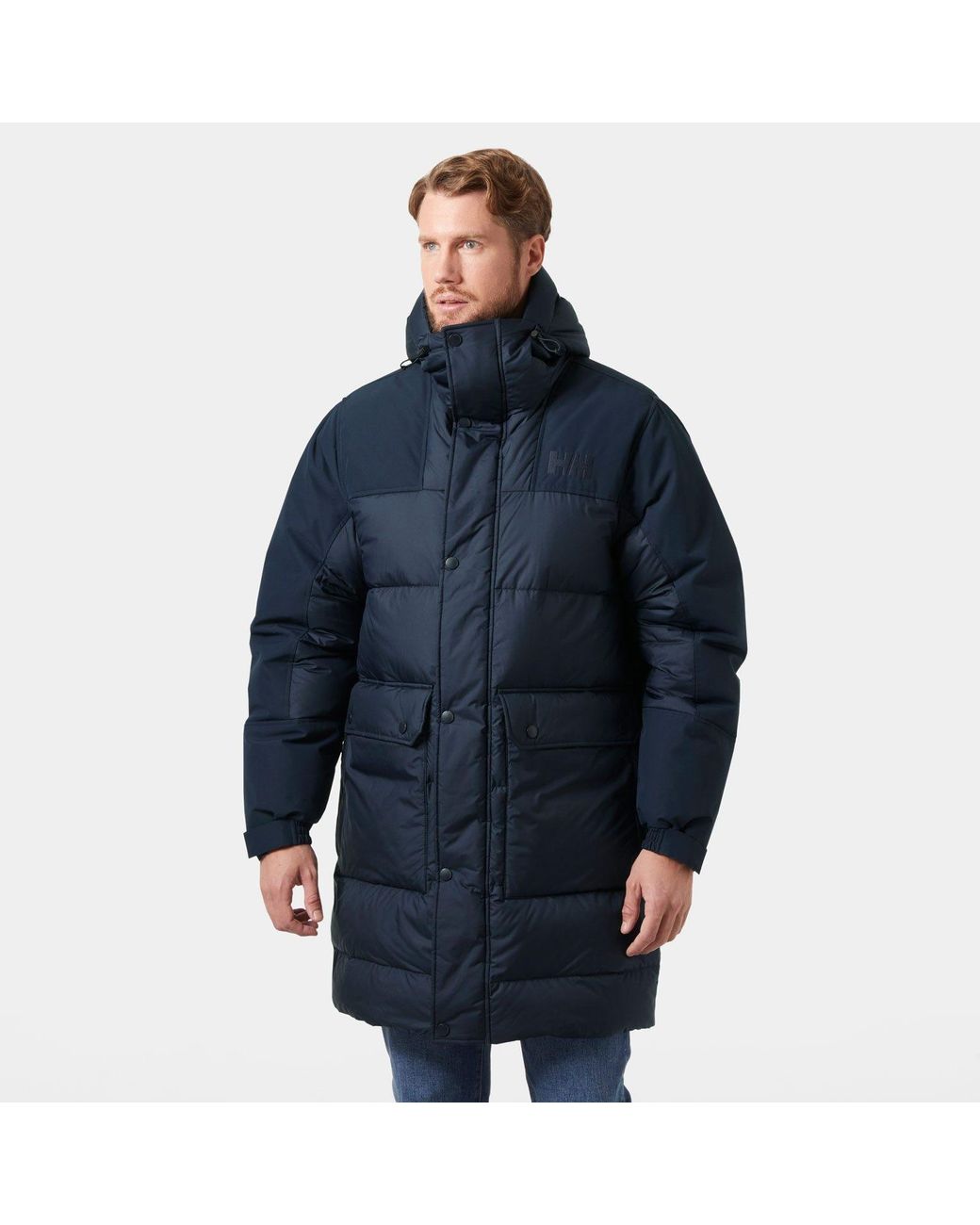 Helly Hansen Escape Down Parka Herren in Blue für Herren