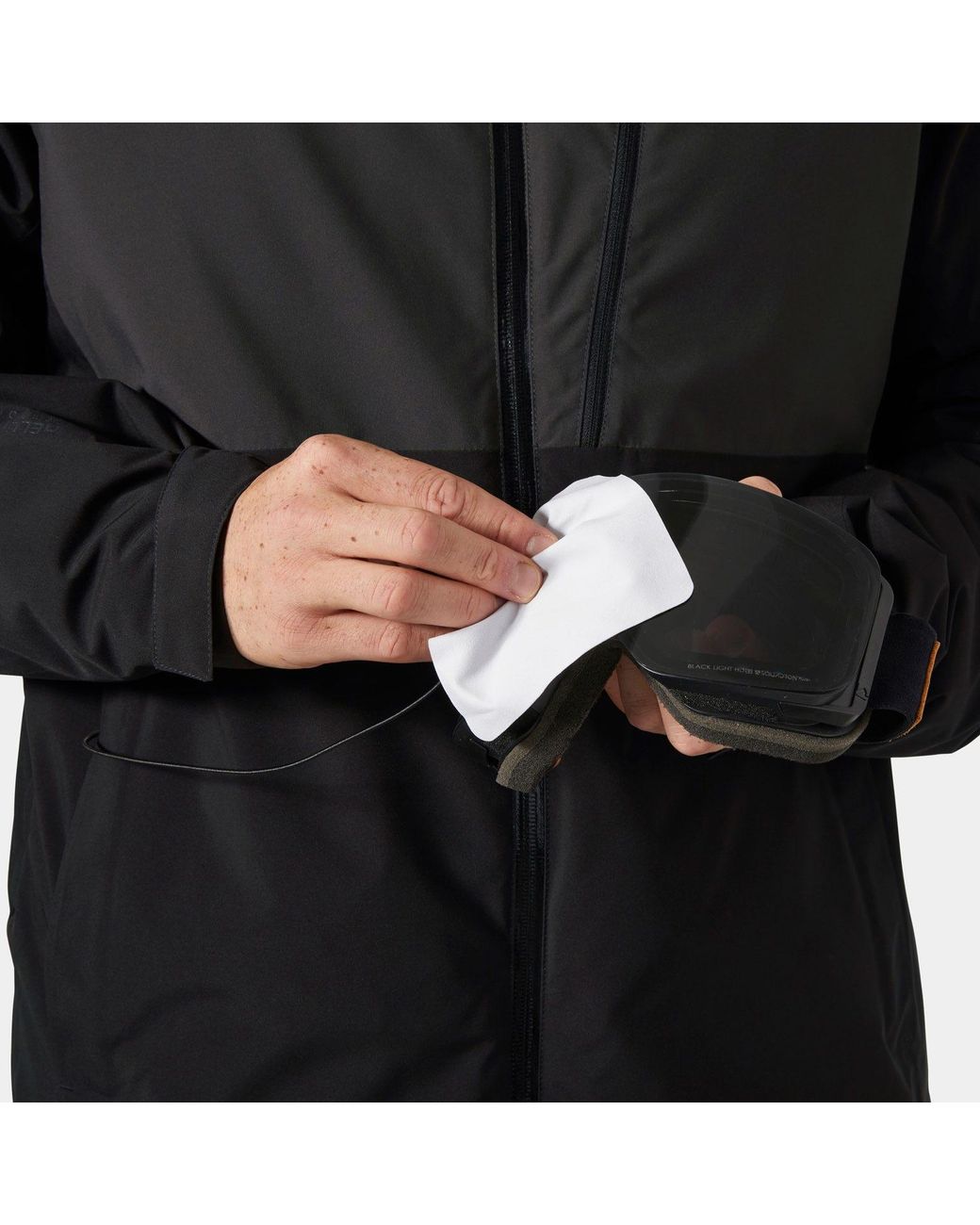 Helly Hansen Black Gravity Insulated Ski Jacket for men