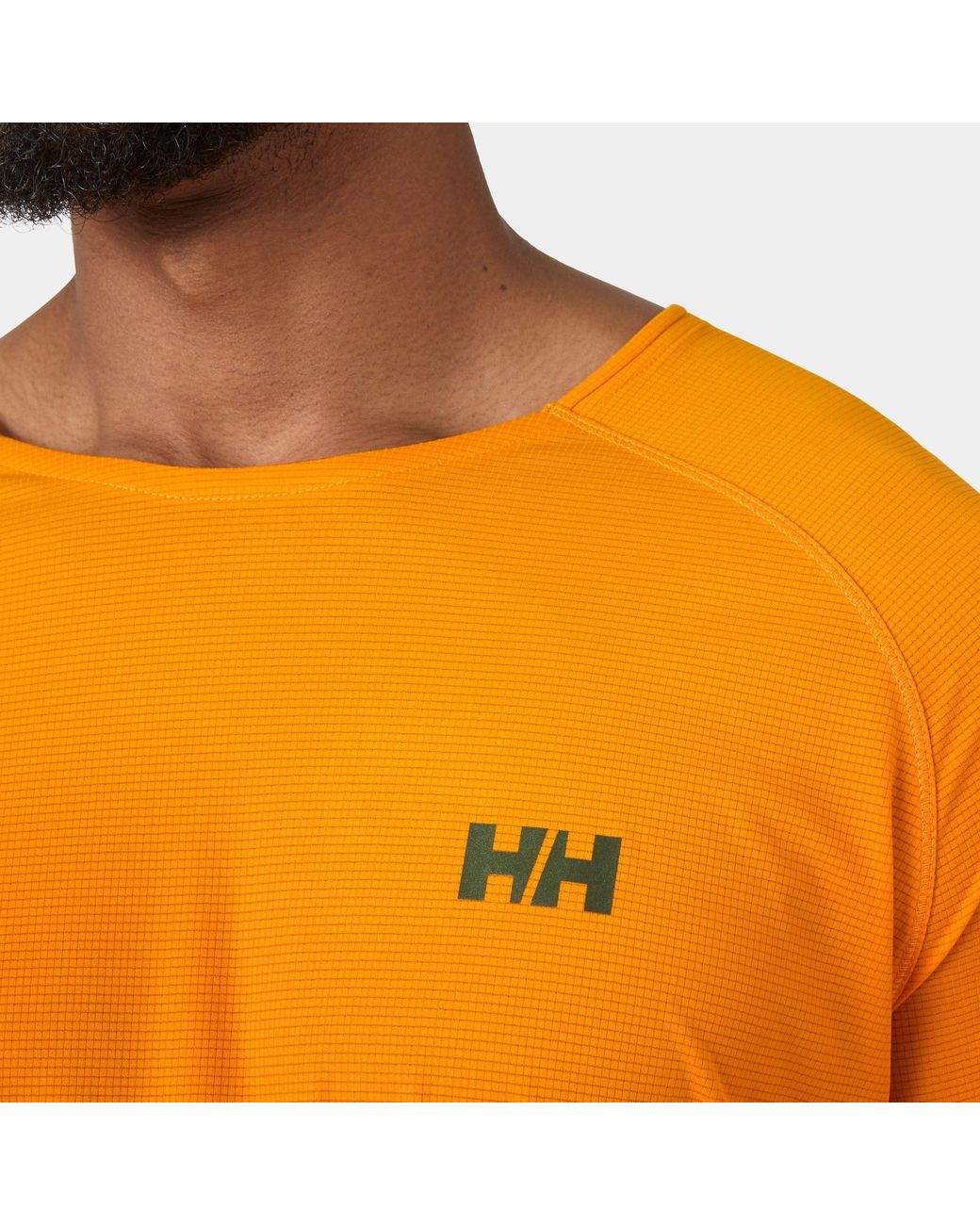 Helly Hansen Orange Trail Short Sleeve T-Shirt for men