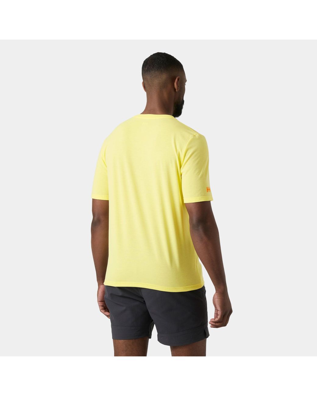 Helly Hansen Yellow Hp Race Sailing T-Shirt for men