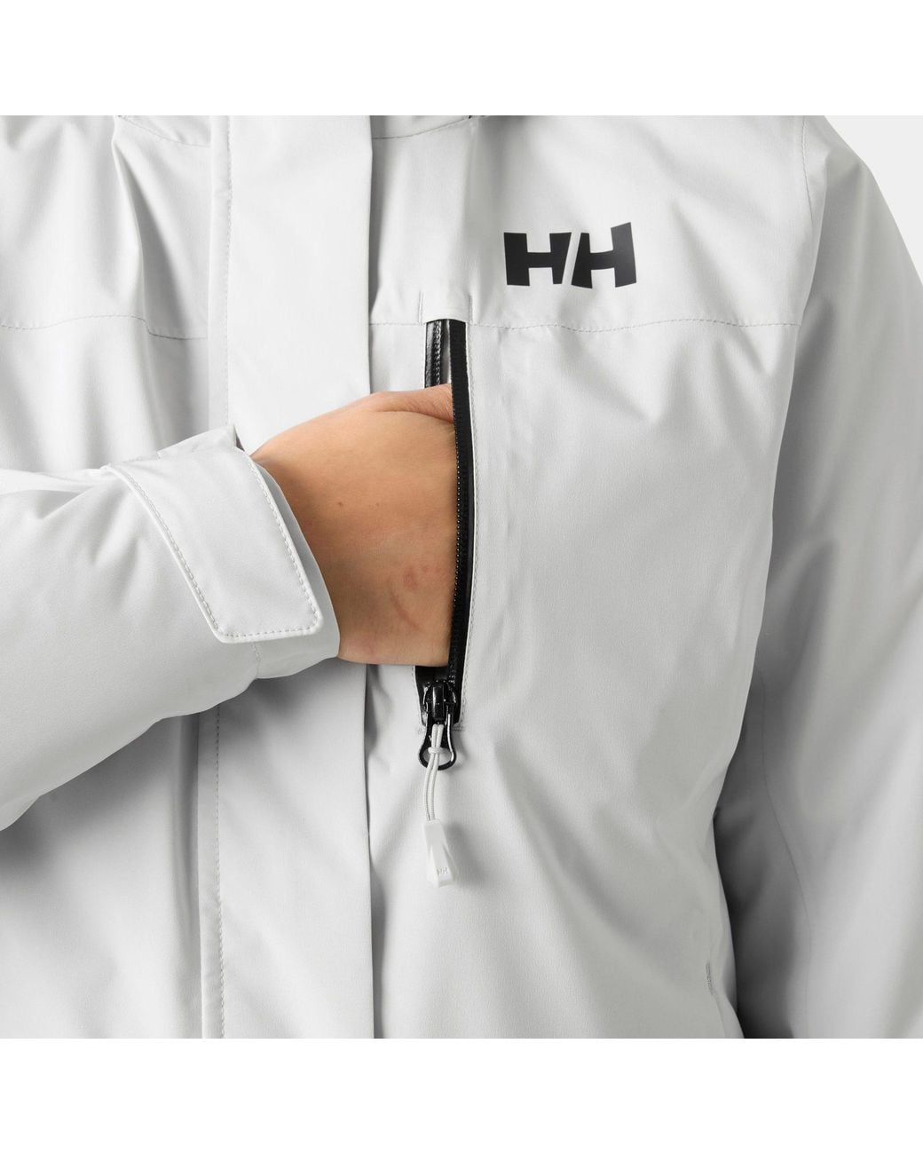 Crewser Insulated Ski Jacket Helly Hansen de color Gray