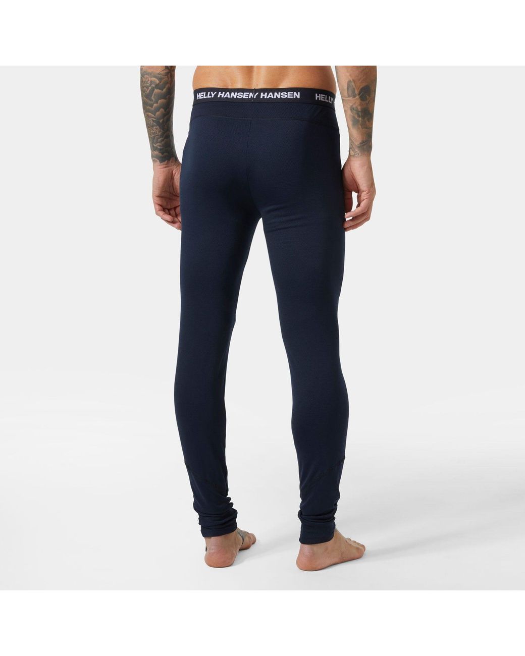 Helly Hansen Blue Lifa Active Warm Base Layer Pant for men