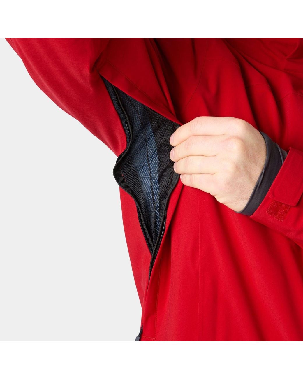 Helly Hansen Alpha Lifaloft Lightweight Ski Jacket Red for men