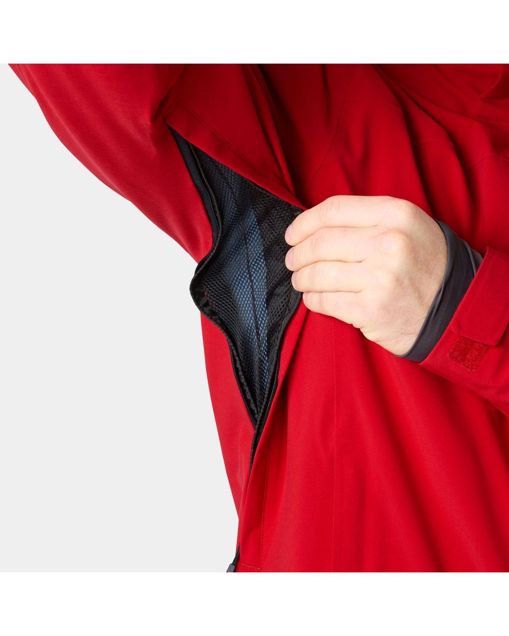 Helly Hansen Alpha Lifaloft Lightweight Ski Jacket Red for men