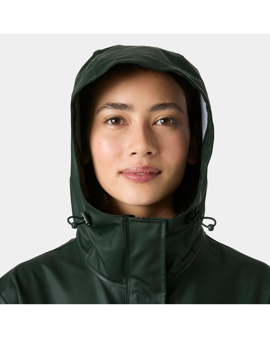 Helly Hansen Green Moss Iconic Waterproof Rain Jacket