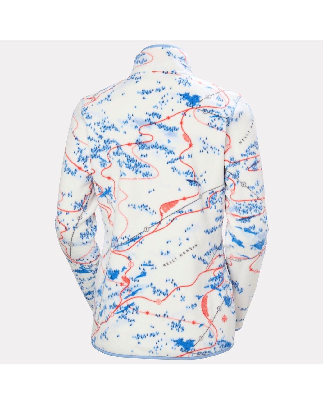 Helly Hansen Blue Maridalen Printed Fleece