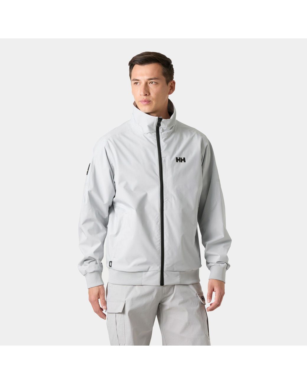 Helly Hansen Gray Hp Racing Bomber Jacket 3.0 for men