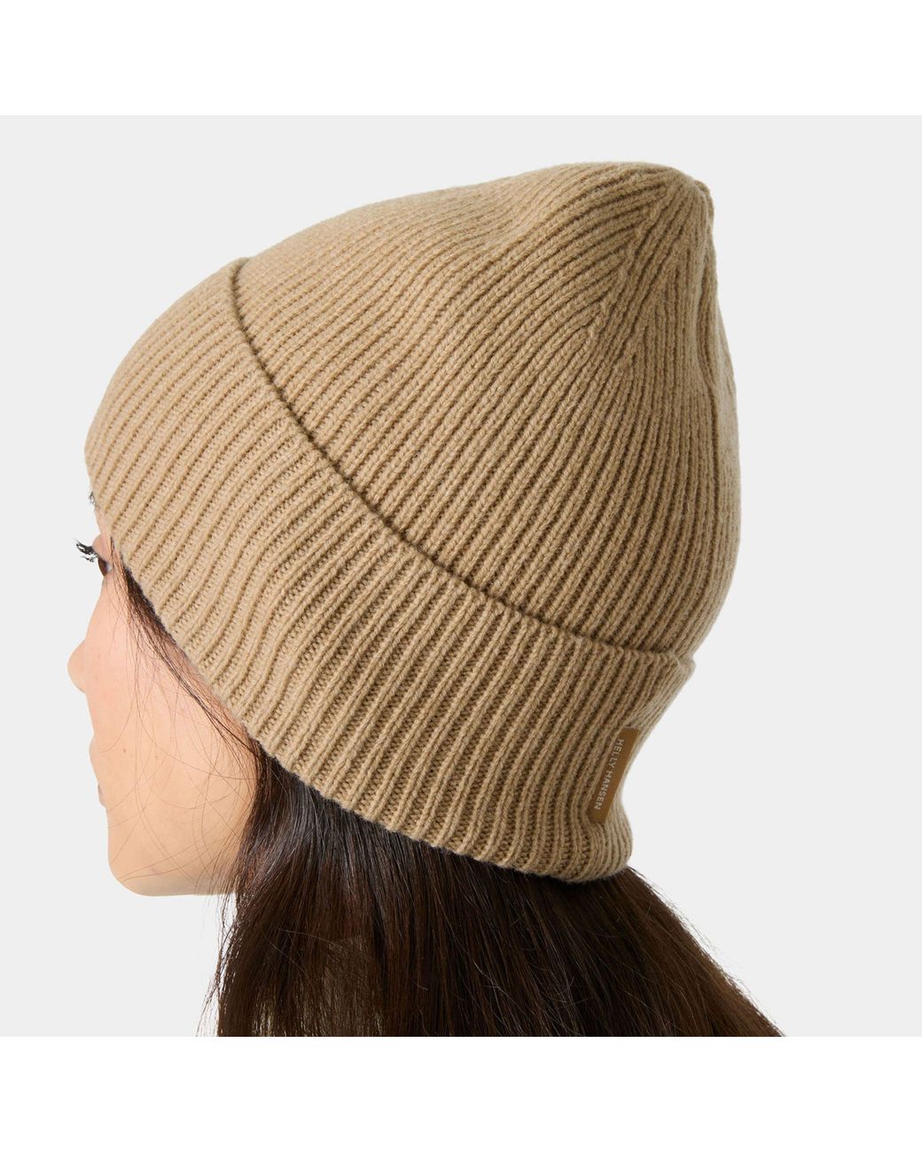 Helly Hansen Brown Wool Beanie