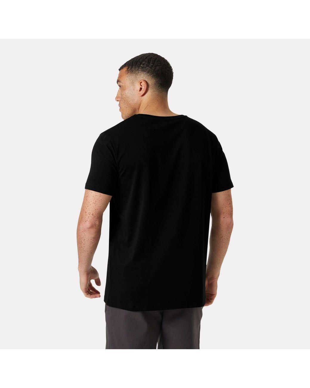 Helly Hansen Black Shoreline T-Shirt 3.0 for men