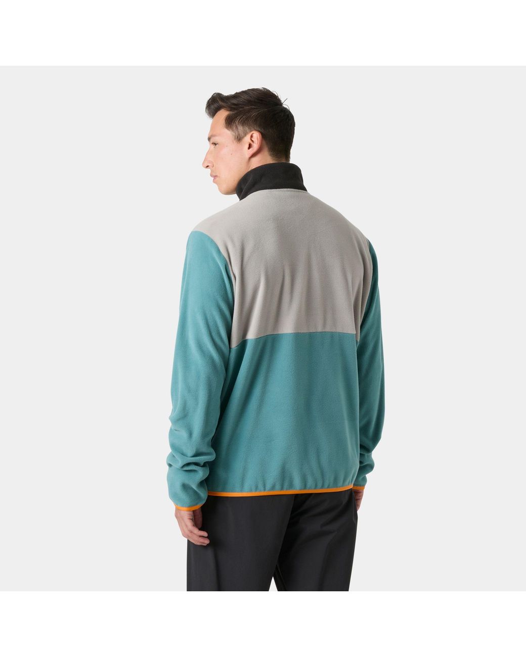 Daybreaker Snap Pullover Verde di Helly Hansen in Green da Uomo