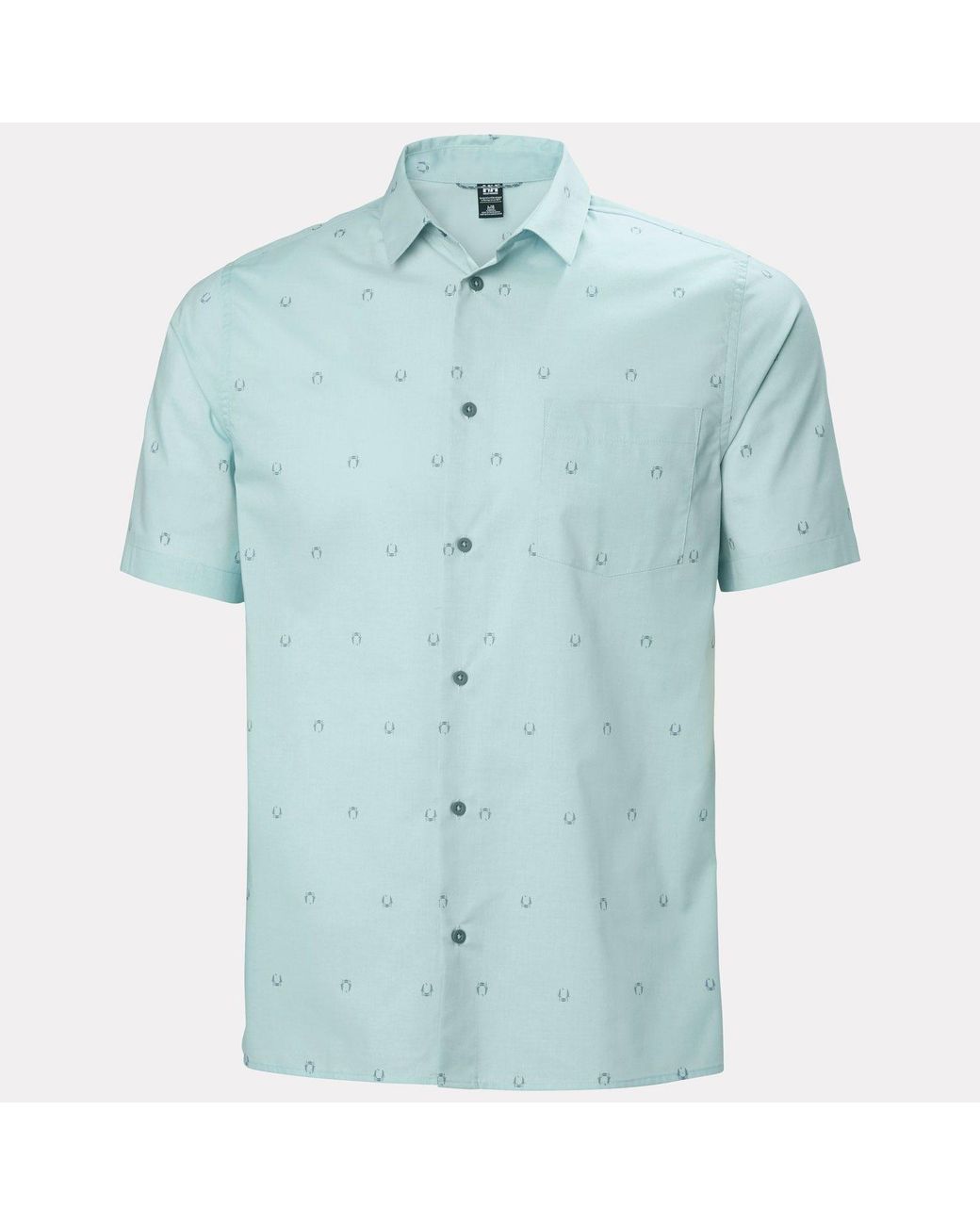 Helly Hansen Green Viken Short Sleeve Shirt for men