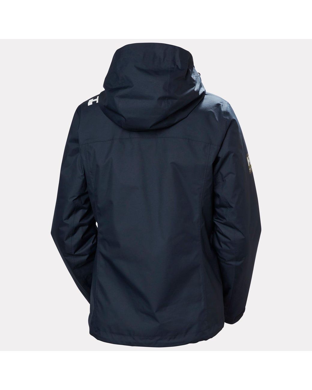 Crew Hooded Pile Jacket Mujer Helly Hansen de color Blue