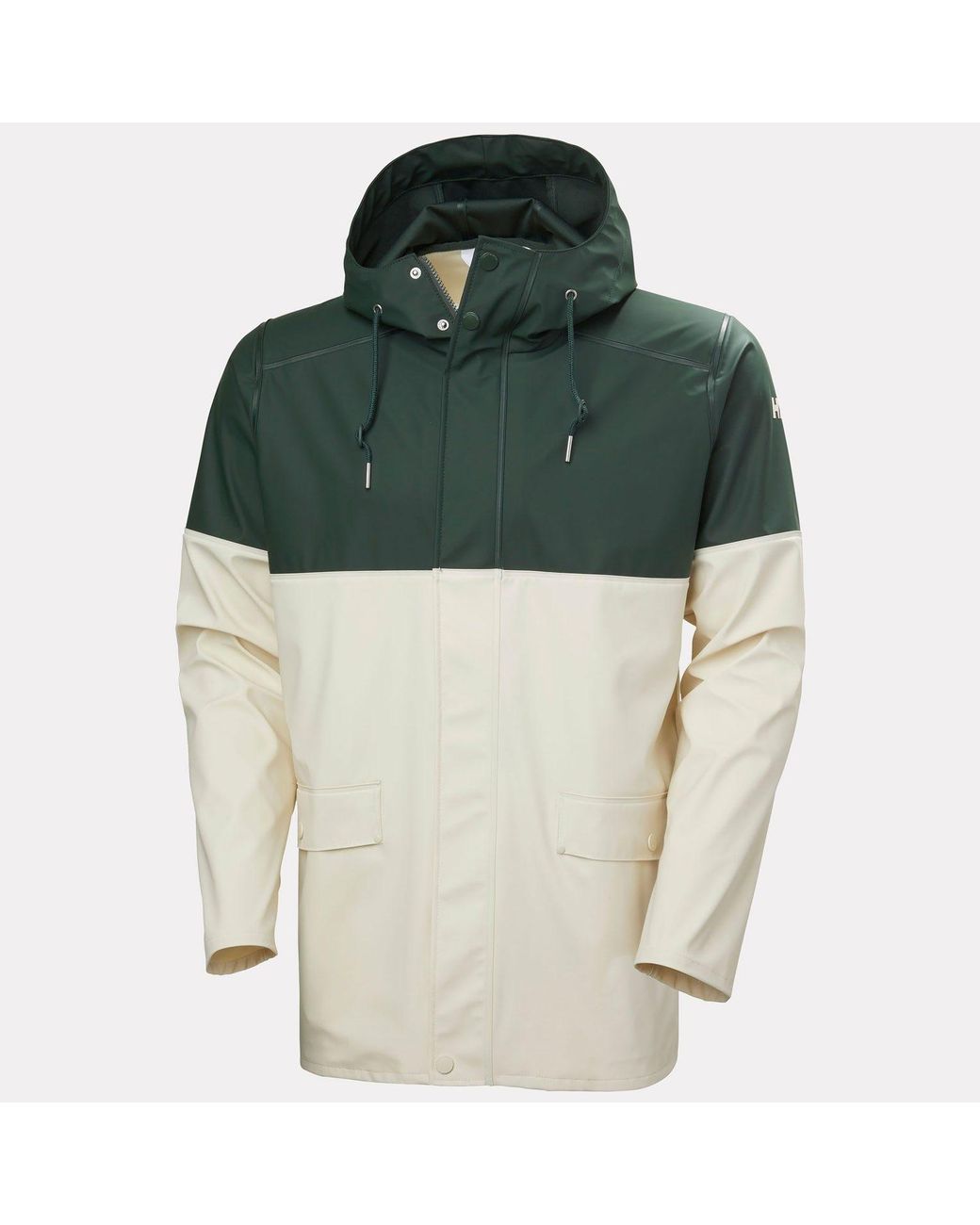 Helly Hansen Blue Moss Block Coat for men