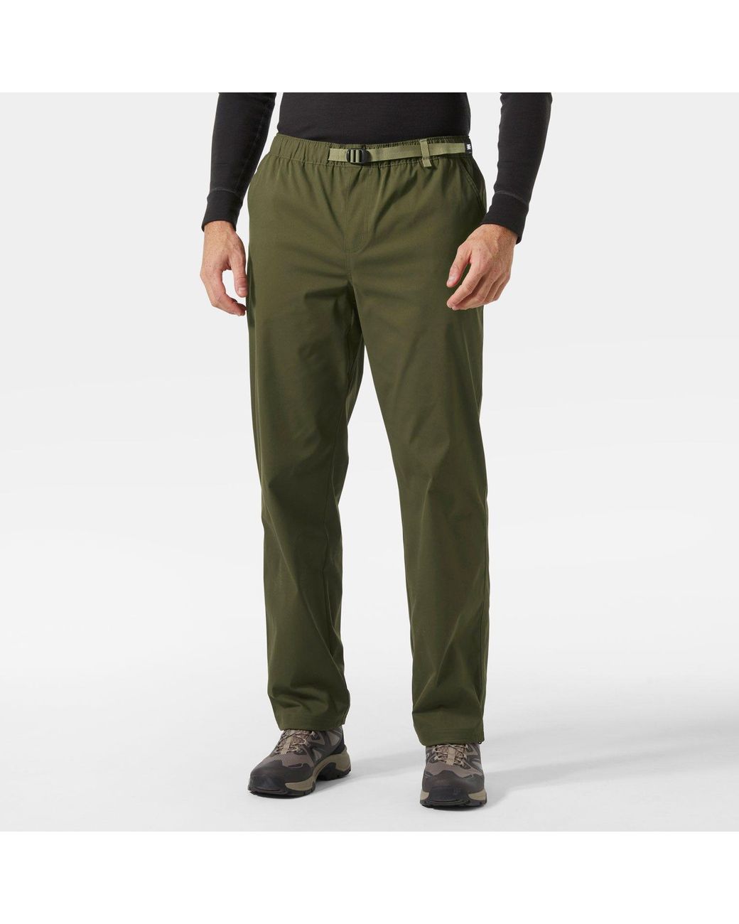 Helly Hansen Green Holmen Relaxed Trousers for men