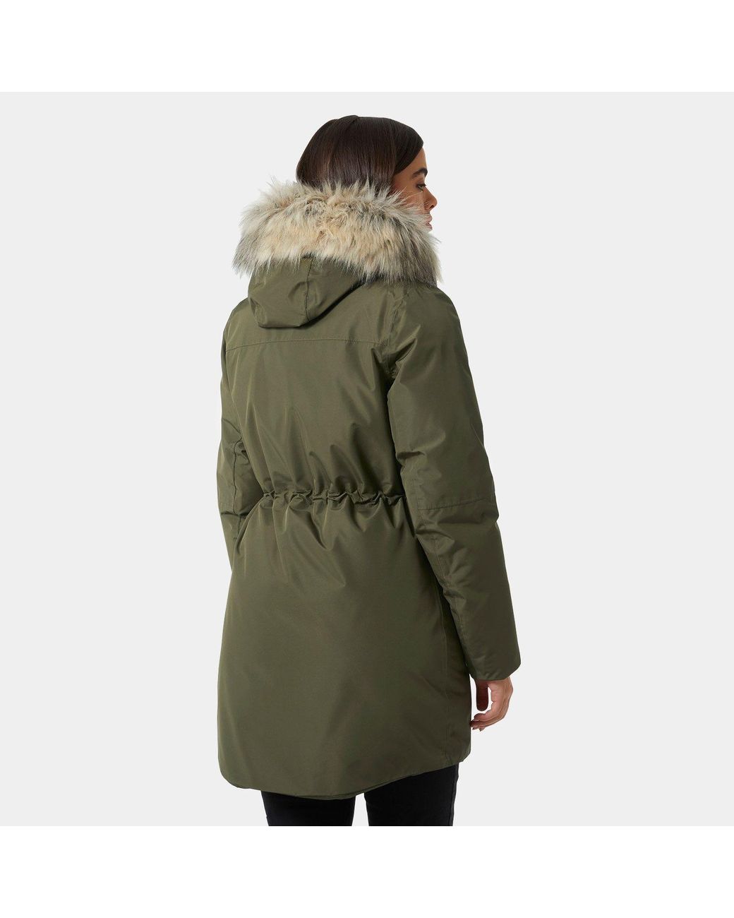 Helly Hansen Green Senja Insulated Winter Parka