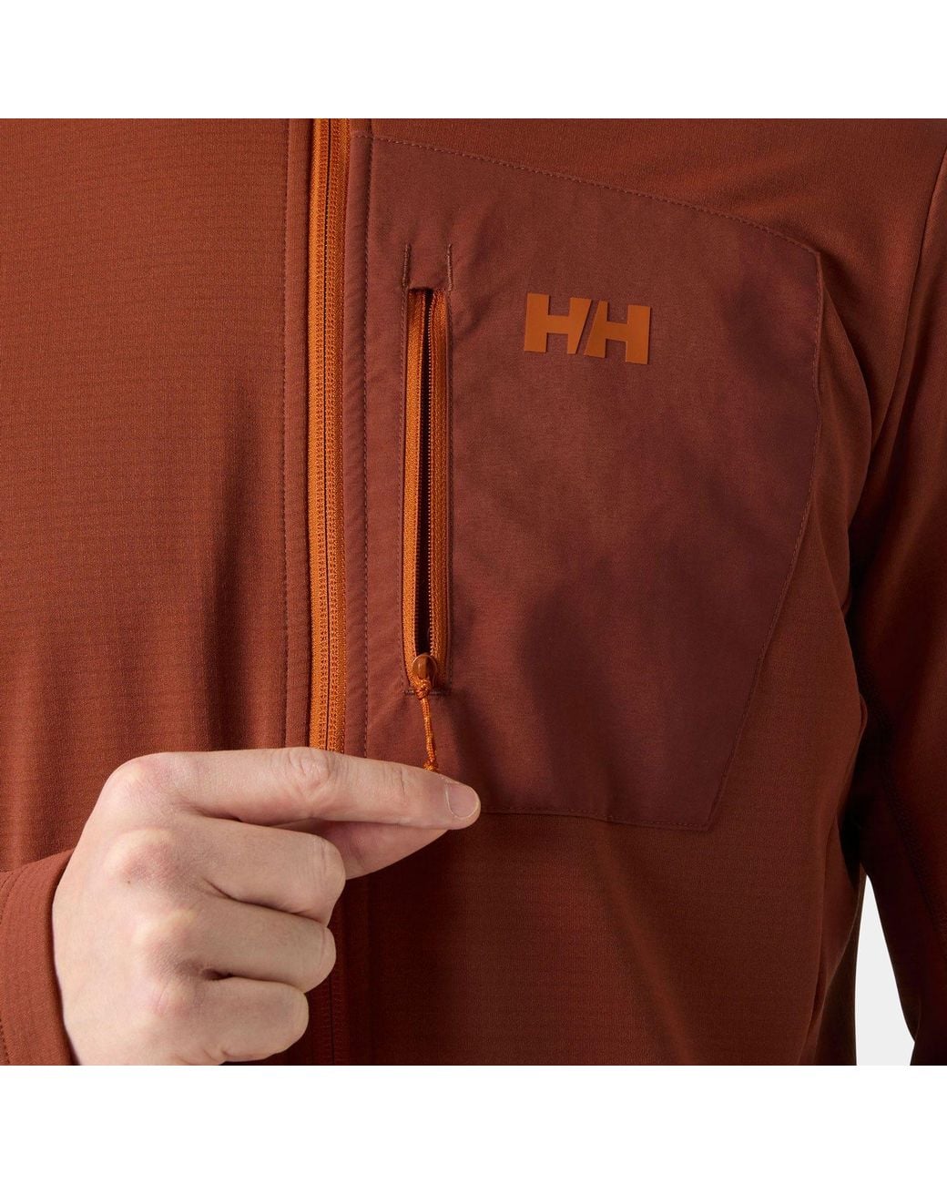 Helly Hansen Brown Versalite Fleece Jacket for men