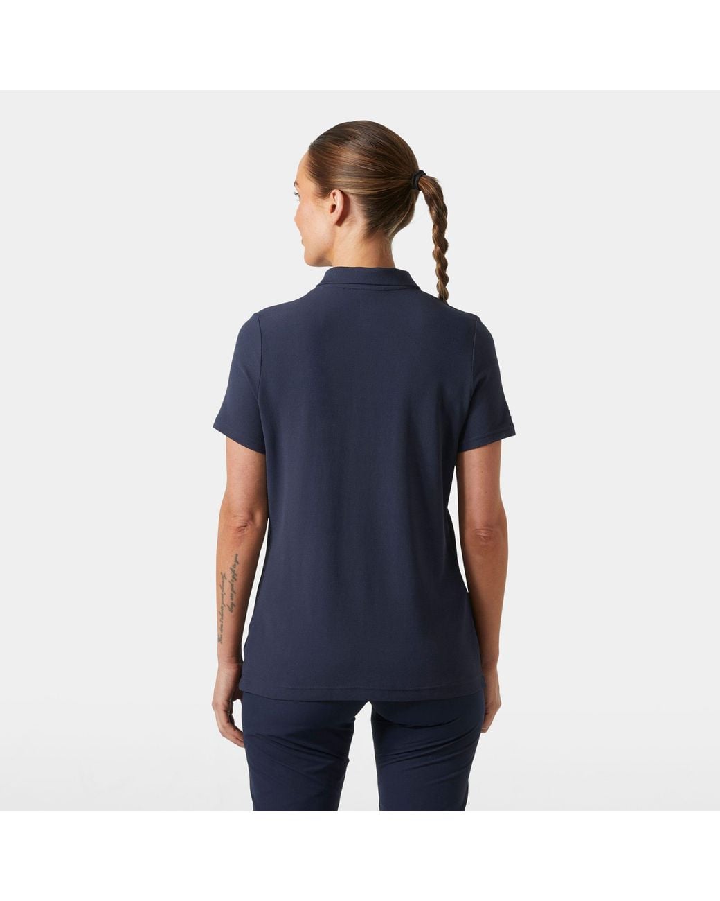 Helly Hansen Blue Crew Technical Polo Shirt