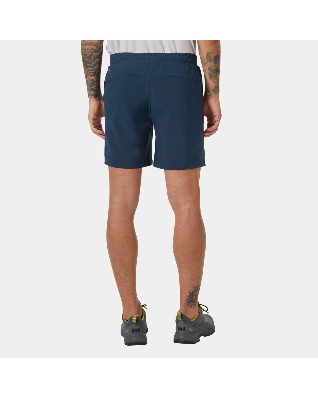 Helly Hansen Blue Roam Trail Shorts for men
