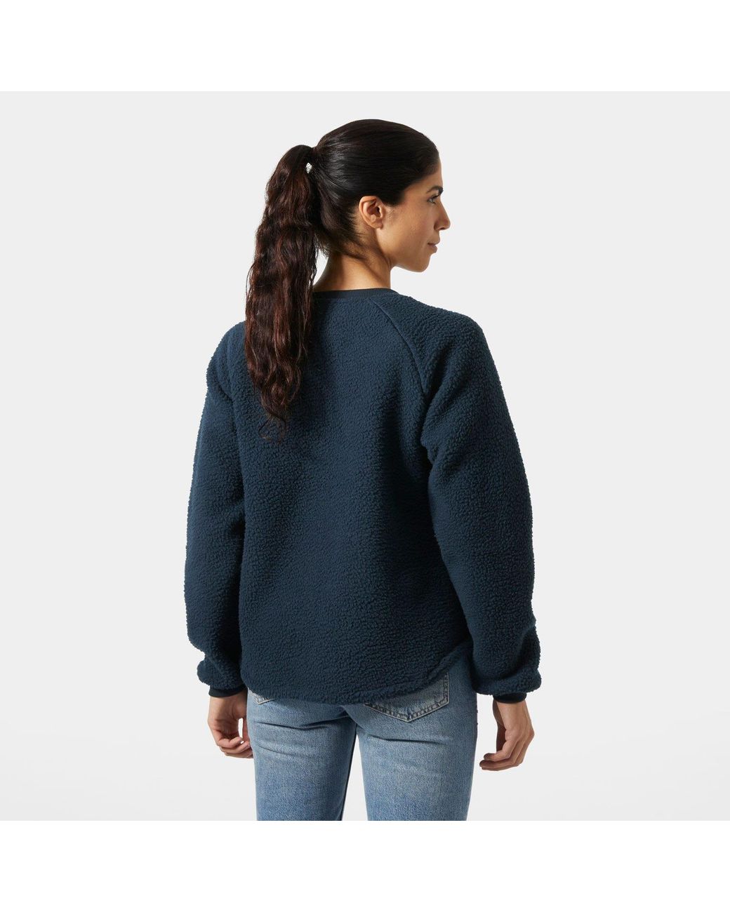 Helly Hansen Blue Escape Teddy Sweater