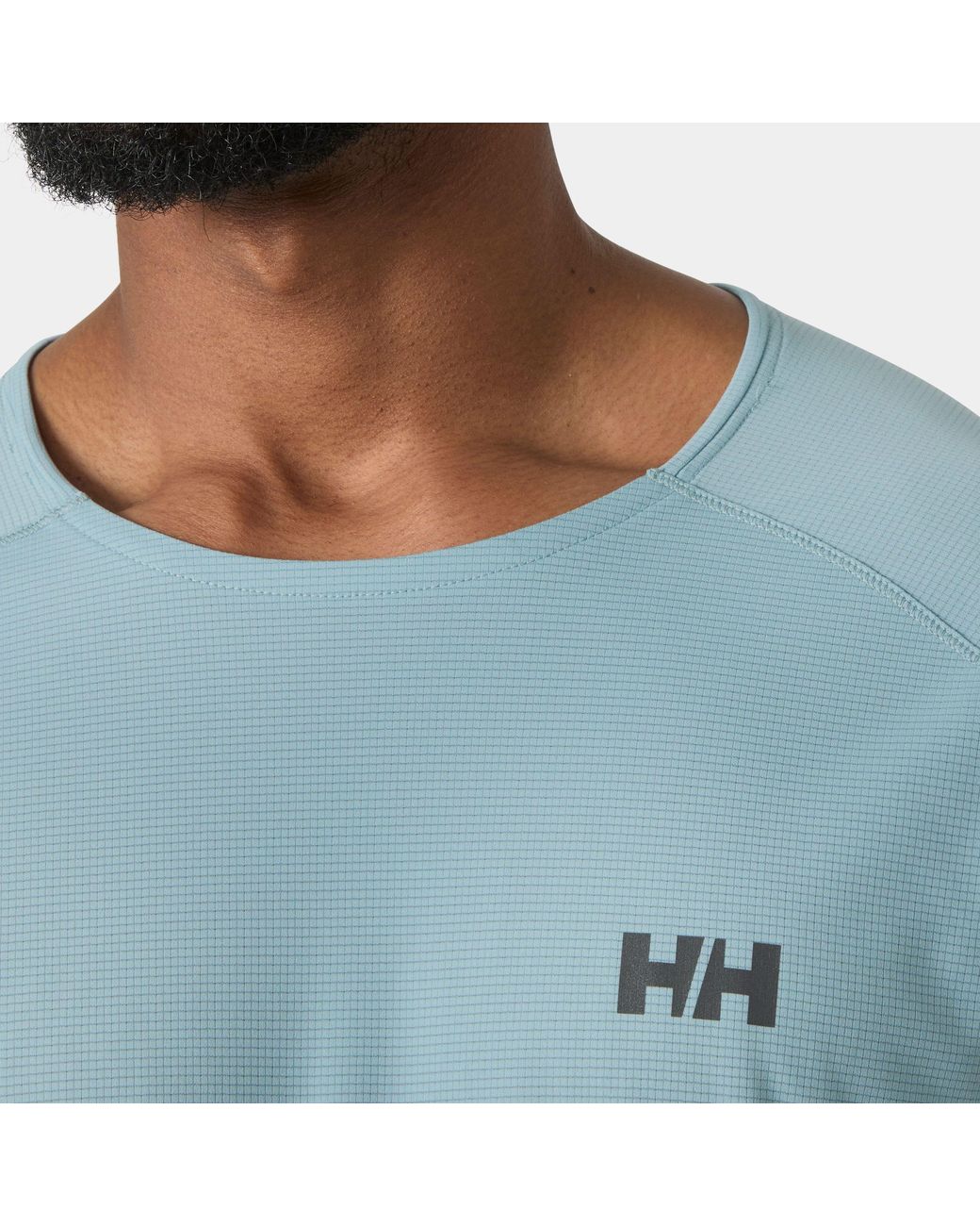 Helly Hansen Blue Trail Short Sleeve T-Shirt for men
