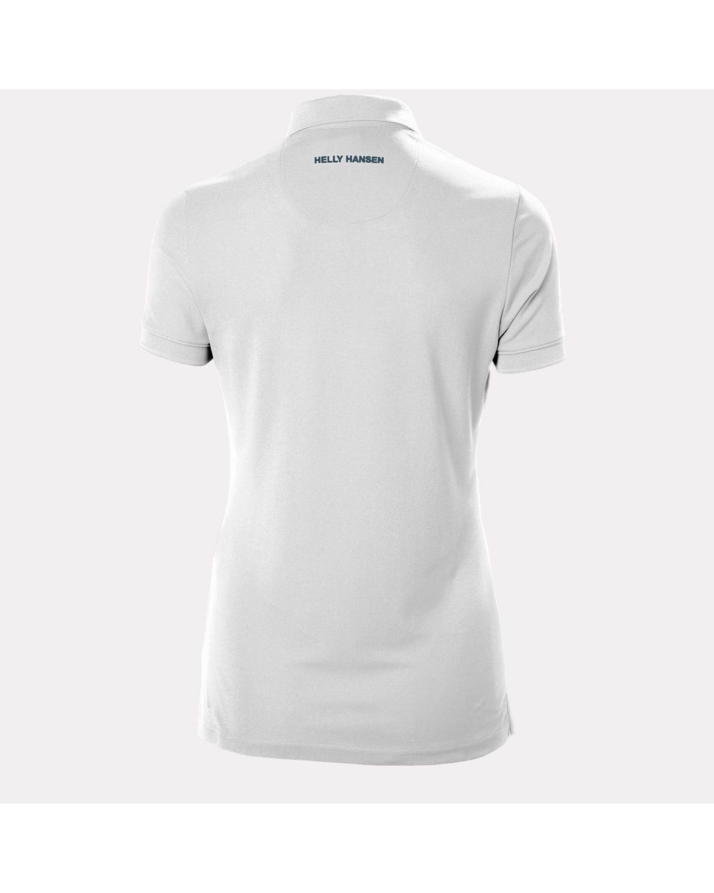 Crewline Quick-Dry Polo Mujer Helly Hansen de color White