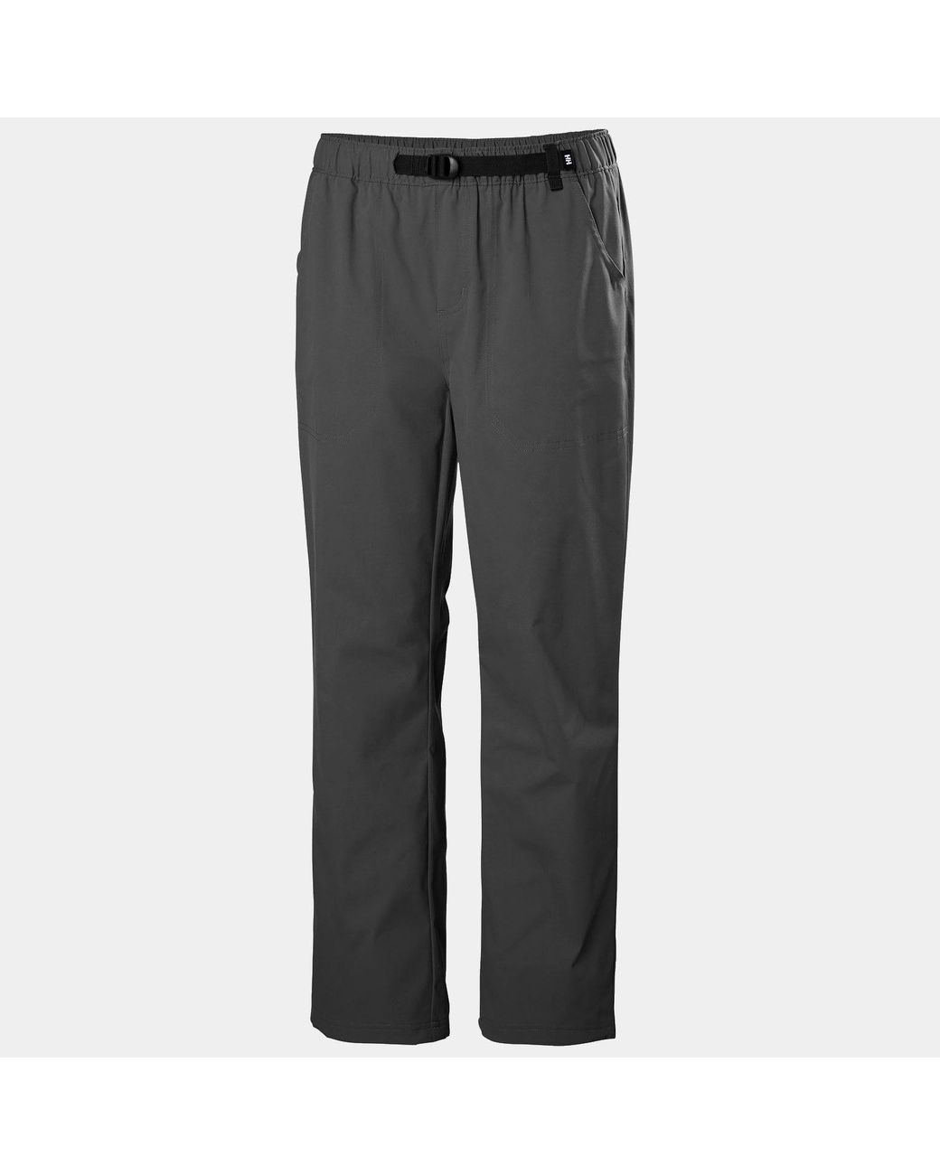 Helly Hansen Black Holmen Relaxed Trousers for men
