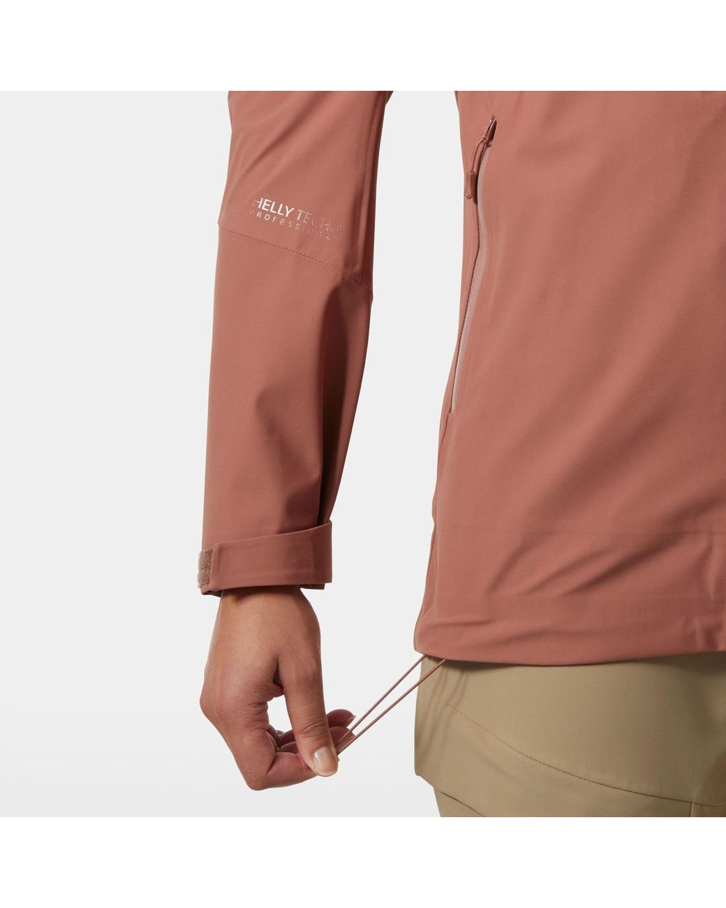 Helly Hansen Brown Verglas Backcountry Ski Shell Jacket